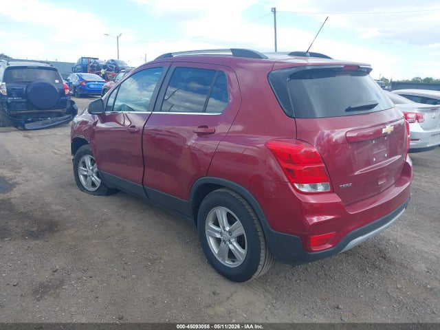 Продажа на аукционе авто 2018 Chevrolet Trax Lt, vin: 3GNCJLSB2JL356794, номер лота: 45093058