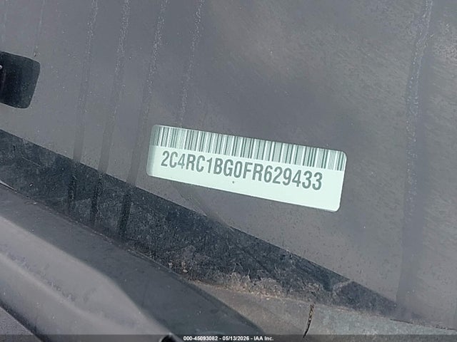Aukcja sprzedaży 2015 Chrysler Town & Country Touring, vin: 2C4RC1BG0FR629433, numer aukcji: 45093082