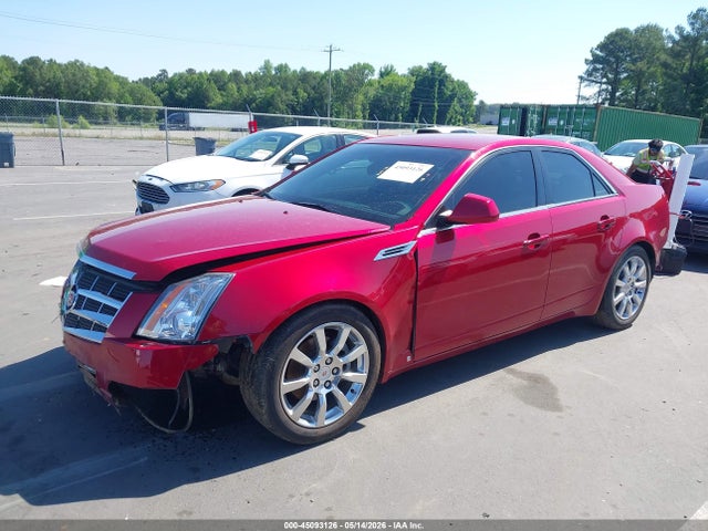 2008 Cadillac Cts Standard მანქანა იყიდება აუქციონზე, vin: 1G6DF577480138705, აუქციონის ნომერი: 45093126