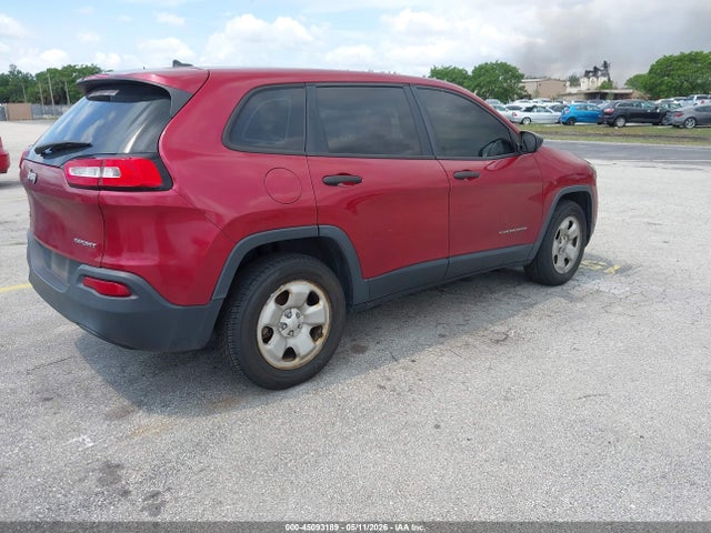 Продажа на аукционе авто 2014 Jeep Cherokee Sport, vin: 1C4PJMAB9EW141768, номер лота: 45093189