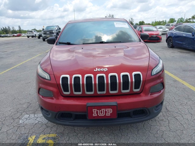 Продажа на аукционе авто 2014 Jeep Cherokee Sport, vin: 1C4PJMAB9EW141768, номер лота: 45093189