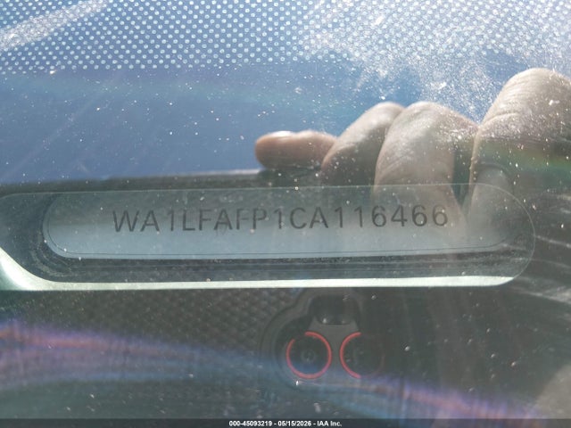 2012 Audi Q5 2.0t Premium მანქანა იყიდება აუქციონზე, vin: WA1LFAFP1CA116466, აუქციონის ნომერი: 45093219