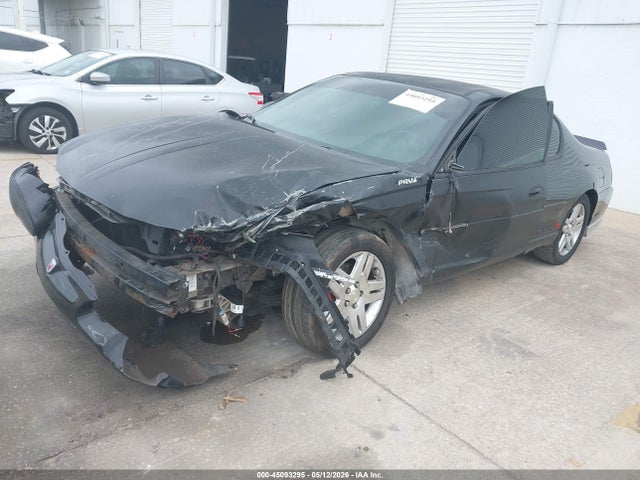 2002 Chevrolet Monte Carlo Ss მანქანა იყიდება აუქციონზე, vin: 2G1WX15KX29190574, აუქციონის ნომერი: 45093295