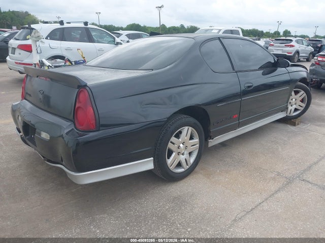 2002 Chevrolet Monte Carlo Ss მანქანა იყიდება აუქციონზე, vin: 2G1WX15KX29190574, აუქციონის ნომერი: 45093295
