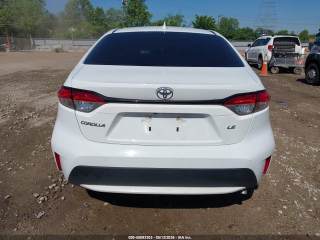Продаж на аукціоні авто 2020 Toyota Corolla Le, vin: 5YFEPRAE4LP074340, номер лоту: 45093303