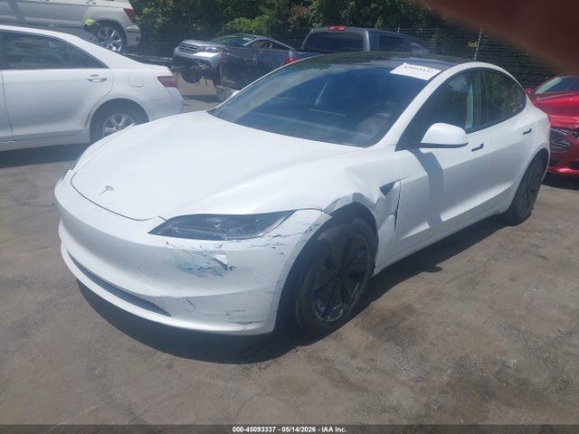 Aukcja sprzedaży 2025 Tesla Model 3 Long Range Rear-wheel Drive/standard Rear-wheel Drive, vin: 5YJ3E1EAXSF050088, numer aukcji: 45093337