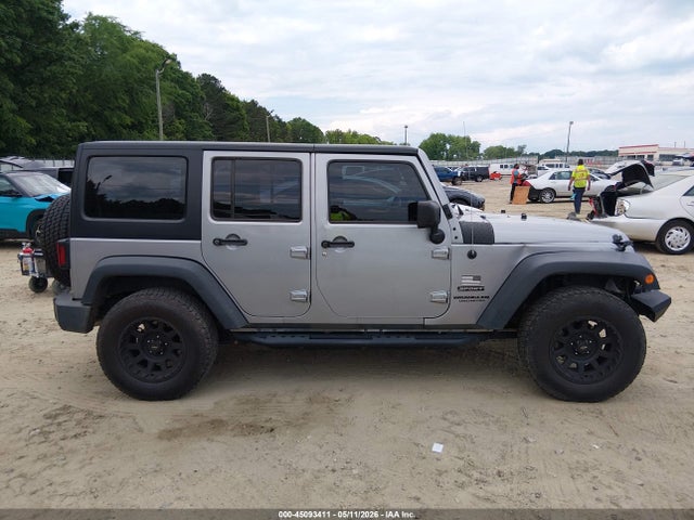 45093411 :رقم المزاد ، 1C4BJWDG2HL598618 vin ، 2017 Jeep Wrangler Unlimited Sport 4x4 مزاد بيع