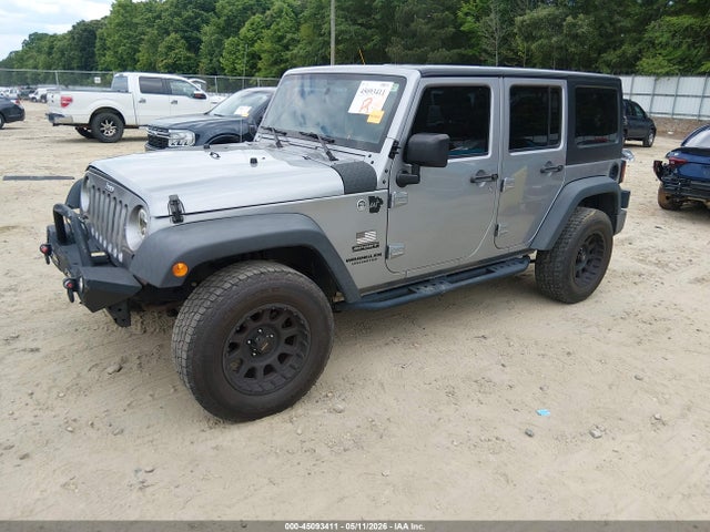 45093411 :رقم المزاد ، 1C4BJWDG2HL598618 vin ، 2017 Jeep Wrangler Unlimited Sport 4x4 مزاد بيع