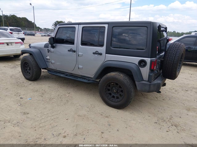 45093411 :رقم المزاد ، 1C4BJWDG2HL598618 vin ، 2017 Jeep Wrangler Unlimited Sport 4x4 مزاد بيع