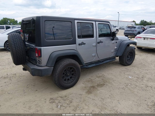 45093411 :رقم المزاد ، 1C4BJWDG2HL598618 vin ، 2017 Jeep Wrangler Unlimited Sport 4x4 مزاد بيع