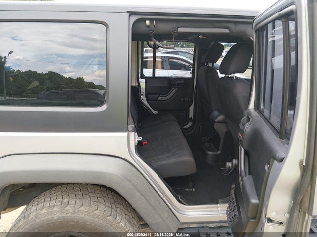 45093411 :رقم المزاد ، 1C4BJWDG2HL598618 vin ، 2017 Jeep Wrangler Unlimited Sport 4x4 مزاد بيع