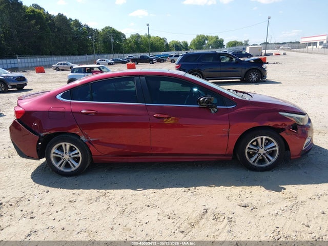 2017 Chevrolet Cruze Lt Auto მანქანა იყიდება აუქციონზე, vin: 1G1BE5SM9H7165600, აუქციონის ნომერი: 45093413
