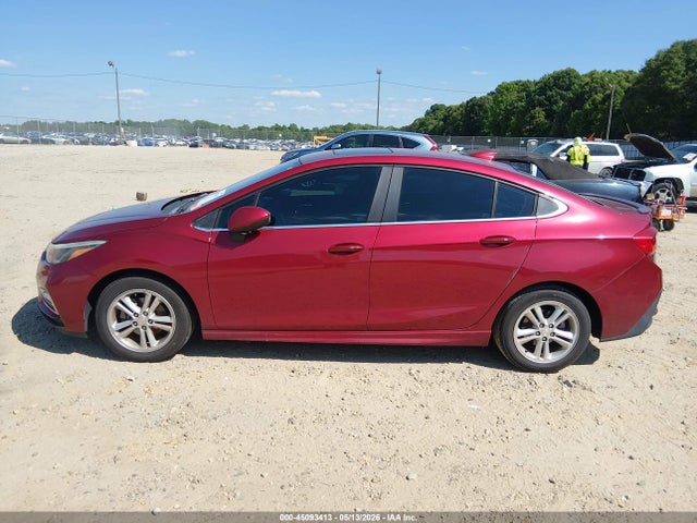 2017 Chevrolet Cruze Lt Auto მანქანა იყიდება აუქციონზე, vin: 1G1BE5SM9H7165600, აუქციონის ნომერი: 45093413