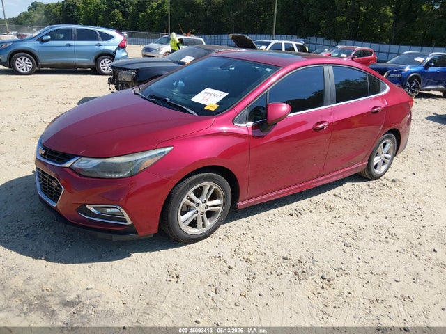 2017 Chevrolet Cruze Lt Auto მანქანა იყიდება აუქციონზე, vin: 1G1BE5SM9H7165600, აუქციონის ნომერი: 45093413