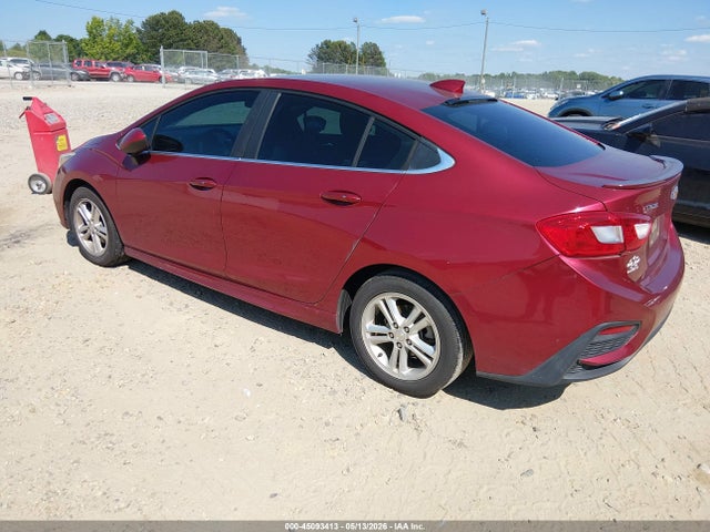 2017 Chevrolet Cruze Lt Auto მანქანა იყიდება აუქციონზე, vin: 1G1BE5SM9H7165600, აუქციონის ნომერი: 45093413