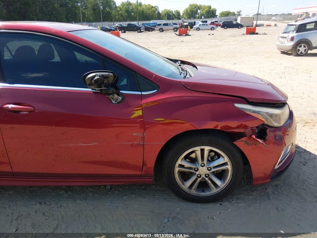 2017 Chevrolet Cruze Lt Auto მანქანა იყიდება აუქციონზე, vin: 1G1BE5SM9H7165600, აუქციონის ნომერი: 45093413