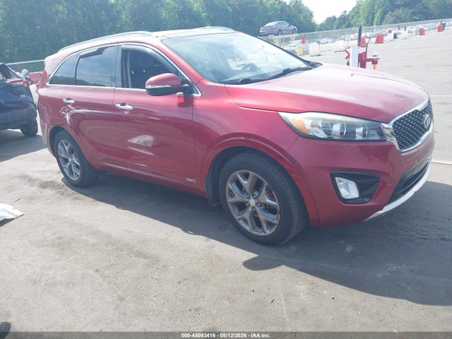 45093416 :رقم المزاد ، 5XYPKDA57GG042504 vin ، 2016 Kia Sorento 3.3l Sx مزاد بيع