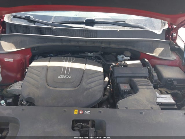 45093416 :رقم المزاد ، 5XYPKDA57GG042504 vin ، 2016 Kia Sorento 3.3l Sx مزاد بيع