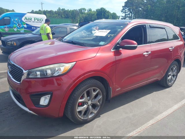 45093416 :رقم المزاد ، 5XYPKDA57GG042504 vin ، 2016 Kia Sorento 3.3l Sx مزاد بيع