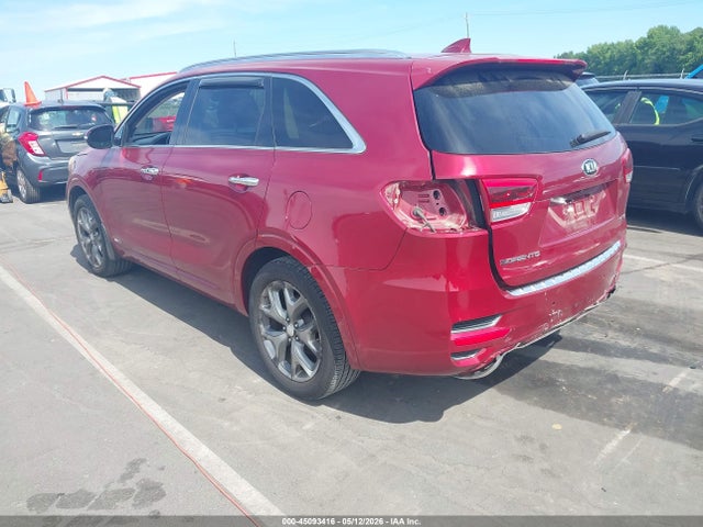 45093416 :رقم المزاد ، 5XYPKDA57GG042504 vin ، 2016 Kia Sorento 3.3l Sx مزاد بيع