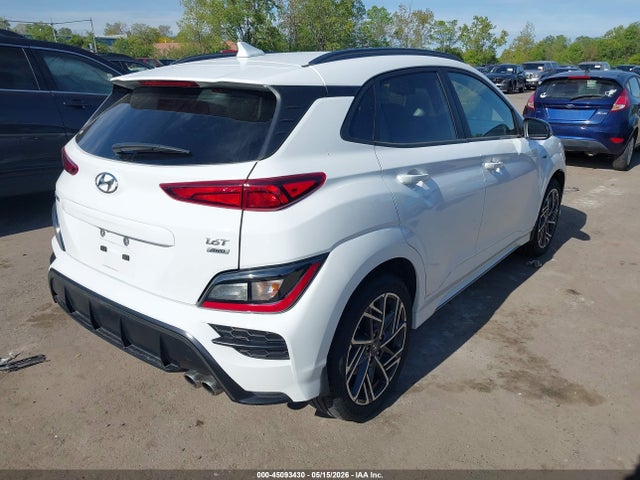 45093430 :رقم المزاد ، KM8K3CA39NU796432 vin ، 2022 Hyundai Kona N Line مزاد بيع