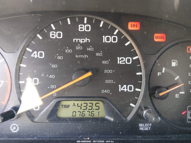 45093440 :رقم المزاد ، 1HGCG66862A012614 vin ، 2002 Honda Accord 2.3 Ex/2.3 Se مزاد بيع