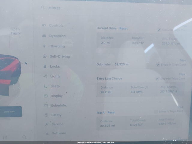 45093450 :رقم المزاد ، 7SAYGDED4RA334418 vin ، 2024 Tesla Model Y Long Range Single Motor Rear-wheel Drive/rwd مزاد بيع