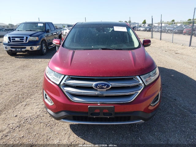 2015 Ford Edge Titanium მანქანა იყიდება აუქციონზე, vin: 2FMPK4K99FBB33371, აუქციონის ნომერი: 45093473