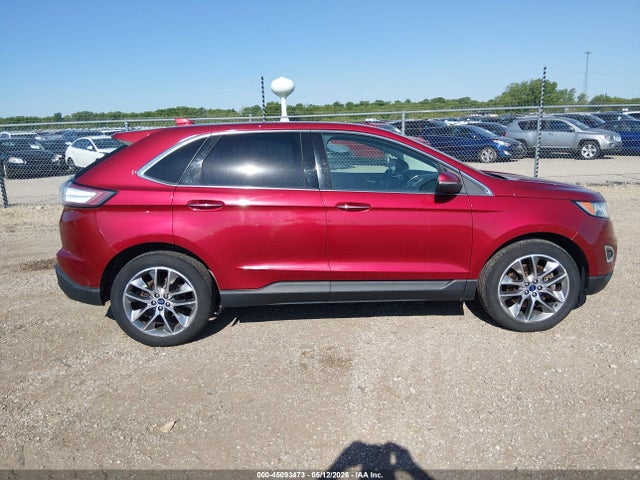2015 Ford Edge Titanium მანქანა იყიდება აუქციონზე, vin: 2FMPK4K99FBB33371, აუქციონის ნომერი: 45093473