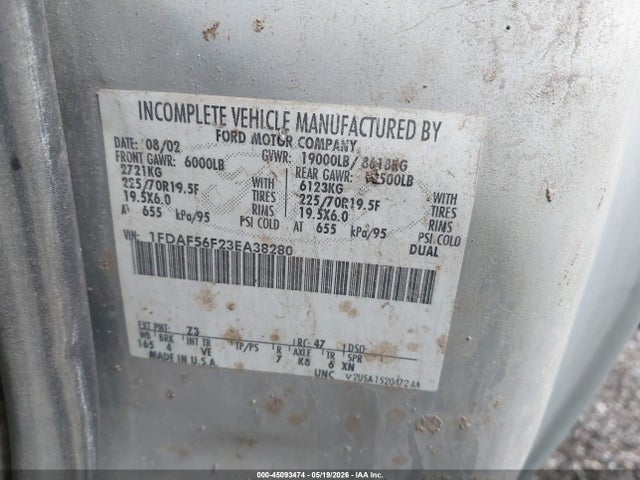 Aukcja sprzedaży 2023 Ford F-550 Chassis Xl, vin: 1FDUF5GT7PDA09628, numer aukcji: 45093474