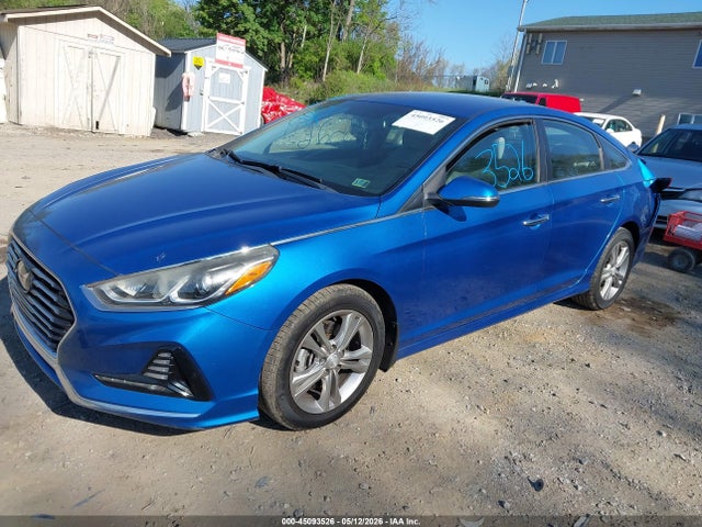 2018 Hyundai Sonata Sel მანქანა იყიდება აუქციონზე, vin: 5NPE34AF7JH661570, აუქციონის ნომერი: 45093526