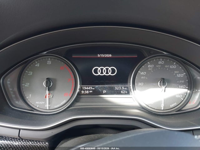 2024 Audi S5 Sportback Premium Tfsi Quattro Tiptronic მანქანა იყიდება აუქციონზე, vin: WAUA4CF58RA059363, აუქციონის ნომერი: 45093649