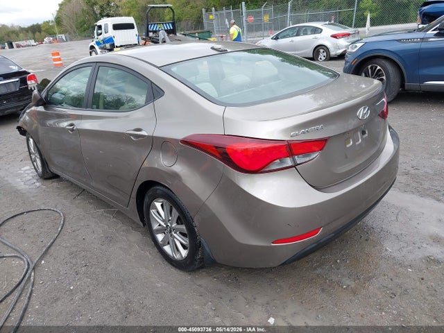 Aukcja sprzedaży 2016 Hyundai Elantra Se, vin: 5NPDH4AE2GH655172, numer aukcji: 45093736