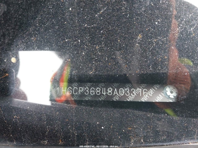 Aukcja sprzedaży 2008 Honda Accord 3.5 Ex-l, vin: 1HGCP36848A033761, numer aukcji: 45093745
