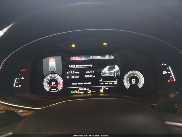 45093769 :رقم المزاد ، WA1LXAF73MD010534 vin ، 2021 Audi Q7 Premium Plus 55 Tfsi Quattro Tiptronic مزاد بيع