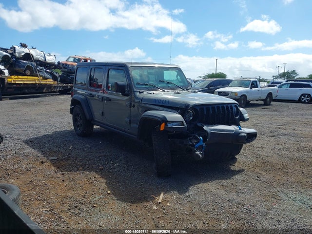 45093781 :رقم المزاد ، 1C4JJXN61PW689545 vin ، 2023 Jeep Wrangler 4xe 4x4 مزاد بيع