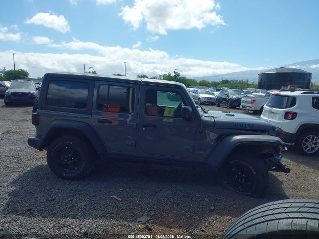 Продажа на аукционе авто 2023 Jeep Wrangler 4xe 4x4, vin: 1C4JJXN61PW689545, номер лота: 45093781