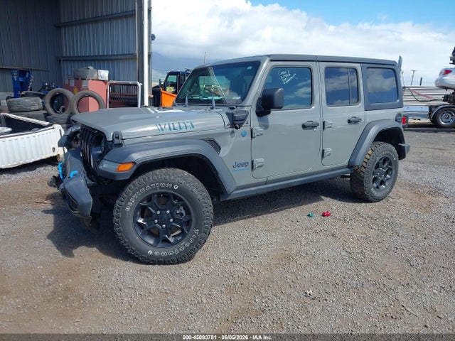 Продажа на аукционе авто 2023 Jeep Wrangler 4xe 4x4, vin: 1C4JJXN61PW689545, номер лота: 45093781