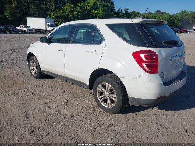 Продажа на аукционе авто 2016 Chevrolet Equinox Ls, vin: 2GNFLEEK6G6258654, номер лота: 45093807