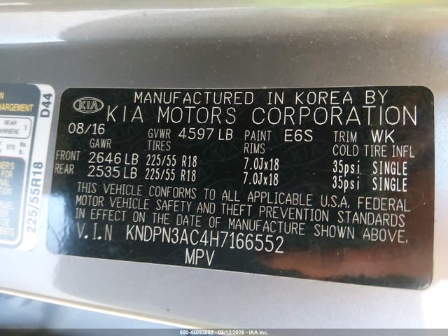 KIA Sportage Ex 2017 KNDPN3AC4H7166552 Image 9