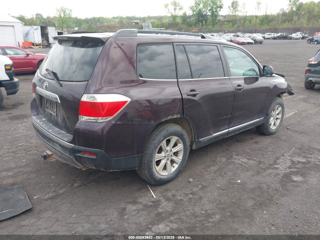 Aukcja sprzedaży 2013 Toyota Highlander Base Plus V6, vin: 5TDBK3EH5DS273201, numer aukcji: 45093942