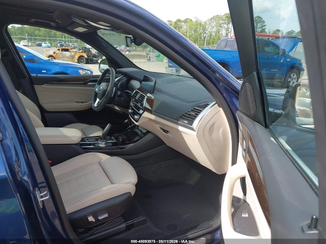 2021 Bmw X3 Sdrive30i მანქანა იყიდება აუქციონზე, vin: 5UXTY3C08M9G72152, აუქციონის ნომერი: 45093975