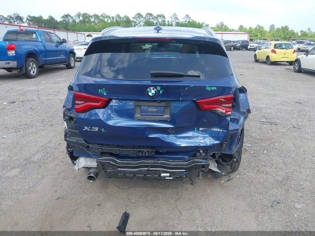 2021 Bmw X3 Sdrive30i მანქანა იყიდება აუქციონზე, vin: 5UXTY3C08M9G72152, აუქციონის ნომერი: 45093975