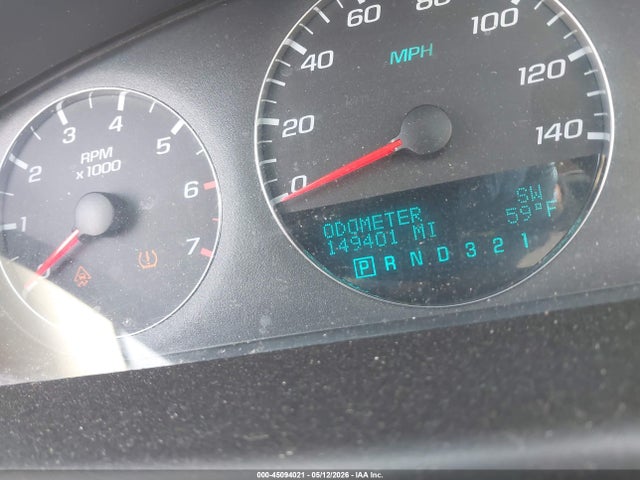 45094021 :رقم المزاد ، 2G1WC57M791155310 vin ، 2009 Chevrolet Impala Lt مزاد بيع