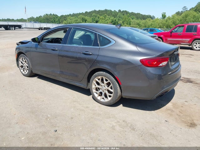 2015 Chrysler 200 C მანქანა იყიდება აუქციონზე, vin: 1C3CCCEGXFN673759, აუქციონის ნომერი: 45094092