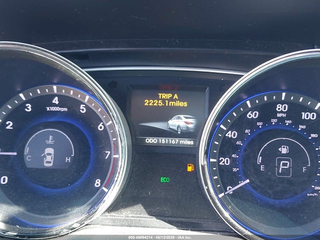 Продаж на аукціоні авто 2014 Hyundai Sonata Limited 2.0t, vin: 5NPEC4AB3EH819132, номер лоту: 45094214