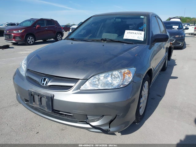 2005 Honda Civic Lx მანქანა იყიდება აუქციონზე, vin: 2HGES16555H501348, აუქციონის ნომერი: 45094218