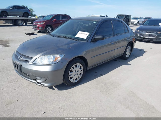 2005 Honda Civic Lx მანქანა იყიდება აუქციონზე, vin: 2HGES16555H501348, აუქციონის ნომერი: 45094218