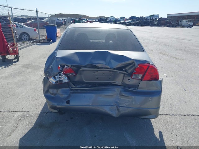 2005 Honda Civic Lx მანქანა იყიდება აუქციონზე, vin: 2HGES16555H501348, აუქციონის ნომერი: 45094218