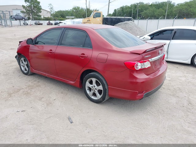 45094309 :رقم المزاد ، 2T1BU4EE7BC645830 vin ، 2011 Toyota Corolla S مزاد بيع